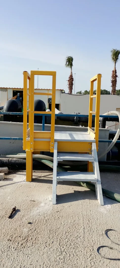 GRP STRUCTURAL PRODUCTS AND STAIR TREADS