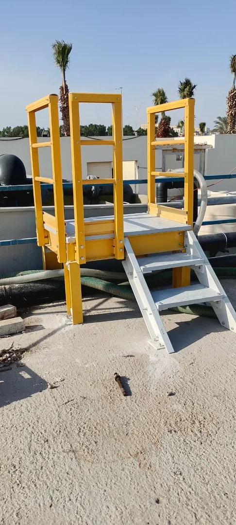 GRP STRUCTURAL PRODUCTS AND STAIR TREADS